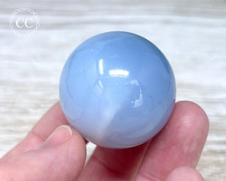 Blue Chalcedony Sphere #10
