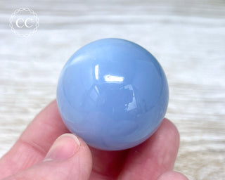 Blue Chalcedony Sphere #10