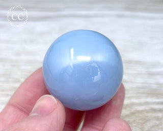 Blue Chalcedony Sphere #10