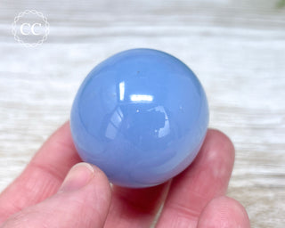 Blue Chalcedony Sphere #1