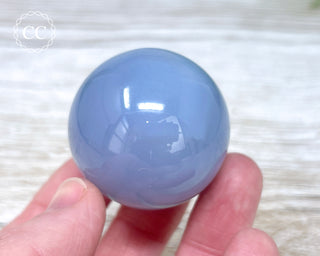 Blue Chalcedony Sphere #2