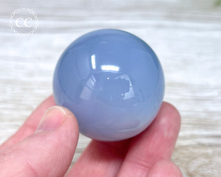 Blue Chalcedony Sphere #2