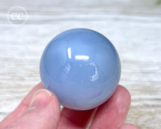 Blue Chalcedony Sphere #2