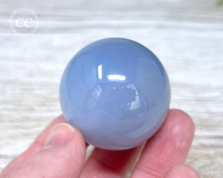Blue Chalcedony Sphere #2