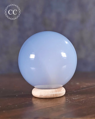 Blue Chalcedony Sphere #10