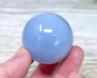 Blue Chalcedony Sphere #3