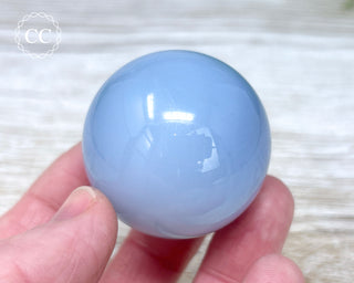 Blue Chalcedony Sphere #3