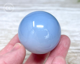 Blue Chalcedony Sphere #3
