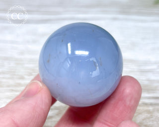 Blue Chalcedony Sphere #4