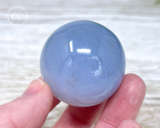 Blue Chalcedony Sphere #4