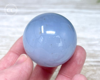Blue Chalcedony Sphere #4