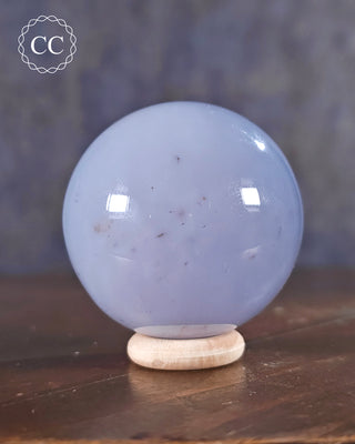 Blue Chalcedony Sphere #4