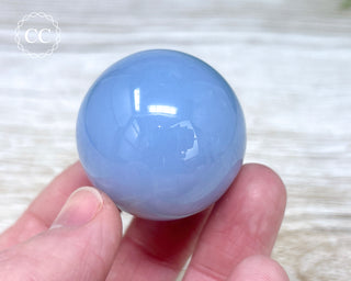 Blue Chalcedony Sphere #5