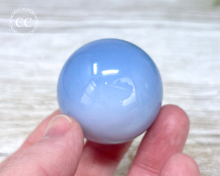Blue Chalcedony Sphere #1