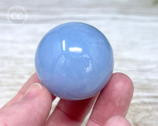 Blue Chalcedony Sphere #5
