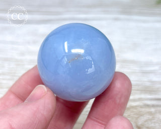 Blue Chalcedony Sphere #5