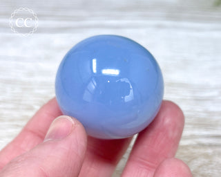 Blue Chalcedony Sphere #1