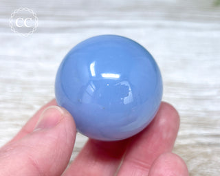 Blue Chalcedony Sphere #1