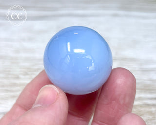 Blue Chalcedony Sphere #9
