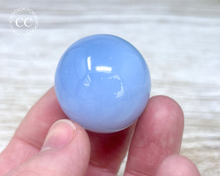 Blue Chalcedony Sphere #9