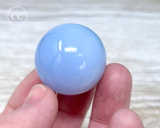 Blue Chalcedony Sphere #9