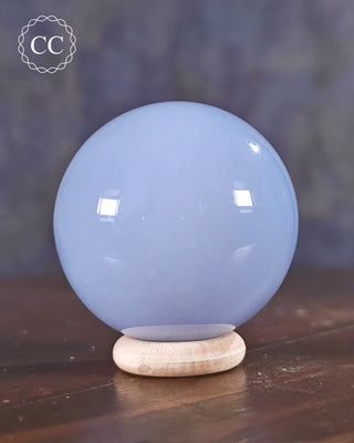 Blue Chalcedony Sphere #5