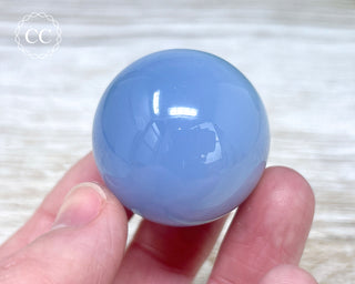 Blue Chalcedony Sphere #10