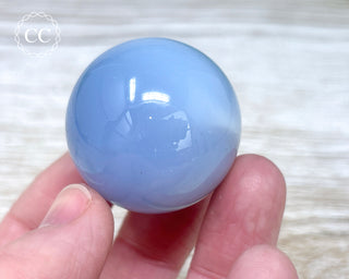 Blue Chalcedony Sphere #10