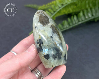 Blue Flash Garnierite | Green Moonstone Freeform #3