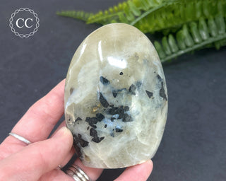 Blue Flash Garnierite | Green Moonstone Freeform #4