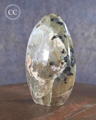 Blue Flash Garnierite | Green Moonstone Freeform #1