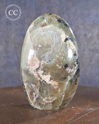 Blue Flash Garnierite | Green Moonstone Freeform #1