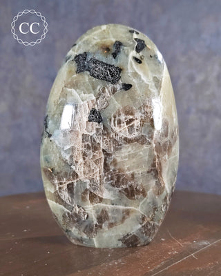 Blue Flash Garnierite | Green Moonstone Freeform #1