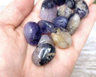 Blue John Fluorite Tumbled Crystal