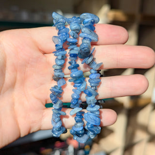 Blue Kyanite Gemchip Bracelet