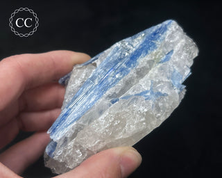 Blue Kyanite in Quartz #9