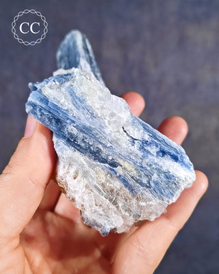 Blue Kyanite in Quartz #3