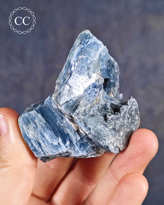 Blue Kyanite in Quartz #13