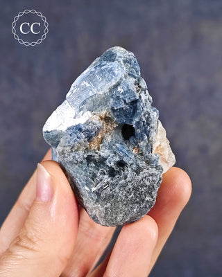 Blue Kyanite in Quartz #13