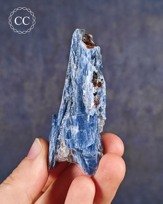 Blue Kyanite in Quartz #16
