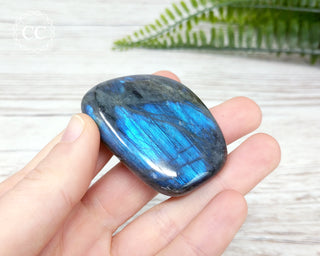 Blue Labradorite Palm Stone