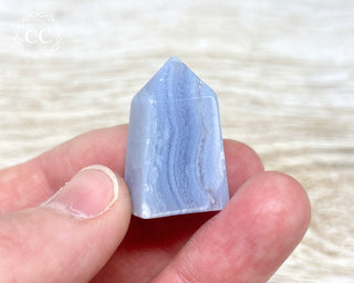 Blue Lace Agate Small Tower #11