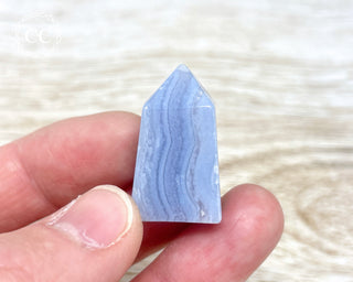 Blue Lace Agate Small Tower #11