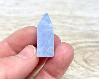Blue Lace Agate Small Tower #11