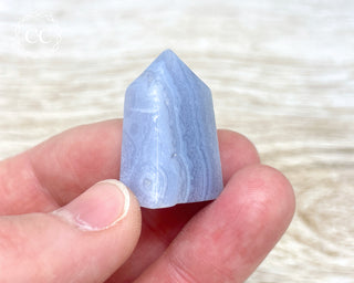 Blue Lace Agate Small Tower #11