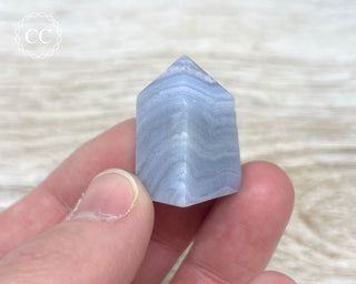 Blue Lace Agate Small Tower #12