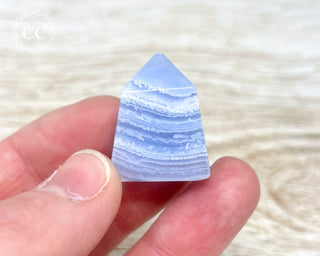 Blue Lace Agate Small Tower #3