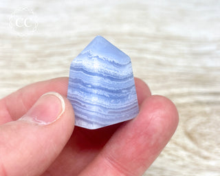 Blue Lace Agate Small Tower #3