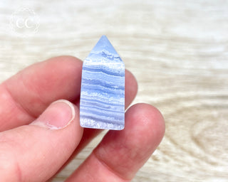 Blue Lace Agate Small Tower #3