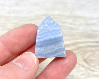 Blue Lace Agate Small Tower #4
